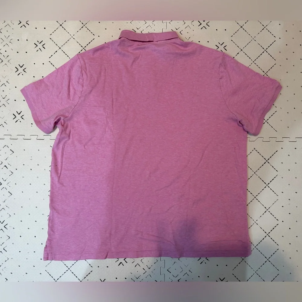 Polo Ralph Lauren Cotton classic -Fit Polo Shirt‎ pink heather XL